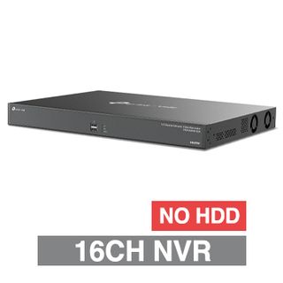 TP LINK, HD-IP NVR, 16 channel, 320Mbps bandwidth, NO HDD (4x 16TB max), 2x USB2.0, 1x USB3.0, 1 Audio In/Out, 2x HDMI/1x VGA (independent)