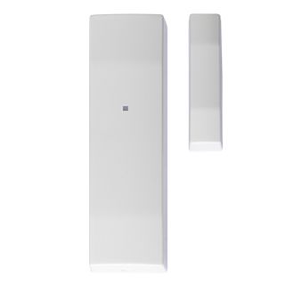 DIGIFLEX, Wireless reed switch with external input, For doors/windows, Surface mount, White, Suits RF120 & RF121 receivers & Sol 6000, 433MHz, REQ. PANEL FIRMWARE V2.53.18