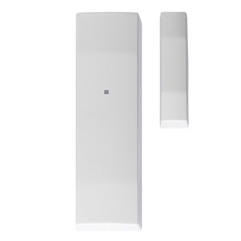 DIGIFLEX, Wireless reed switch with external input, For doors/windows, Surface mount, White, Suits RF120 & RF121 receivers & Sol 6000, 433MHz, REQ. PANEL FIRMWARE V2.53.18