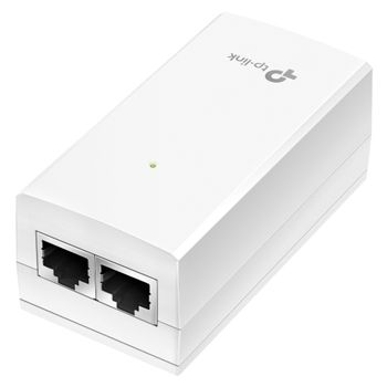 TP LINK, Passive POE injector, Max 18W (48V DC), 1x Gigabit POE port, 1x Gigabit NON-POE port, Plug and play installation, Auto-determines necessary power requirements