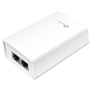 TP LINK, Passive POE injector, Max 24W (48V DC), 1x Gigabit POE port, 1x Gigabit NON-POE port, Plug and play installation, Auto-determines necessary power requirements