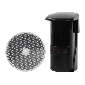 ULTRA DETECTION, Photoelectric beam, Retro reflective, Long range 15m,  IP-66, 12 - 24V AC/DC,