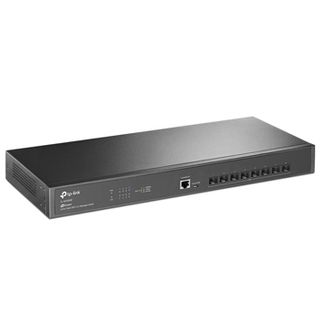 TP LINK, JetStream 8-Port 10 Gigabit SFP+ L2 Managed switch, 8x 10 Gigabit SFP+ ports, 1x RJ45 console port, High Security, OMADA cloud management, Rack or Desktop,