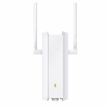 TP LINK, Omada AX1800 Wifi 6 Outdoor Access Point, Wall mount, White, 1.2Gbps (5GHz), 574Mbps (2.4GHz), Mesh, 48V POE, OMADA cloud management, Long range, Injector not included,