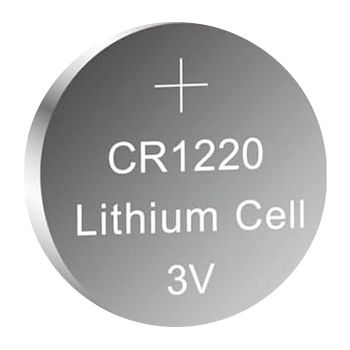BATTERY, 3 Volt lithium, CR1220