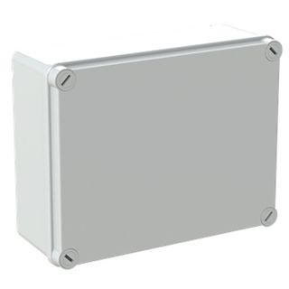 ABA, Enclosure, Thermo plastic, Grey, Weather resistant, IP65 rated, 220(L) x 170(W) x 80(D)mm,