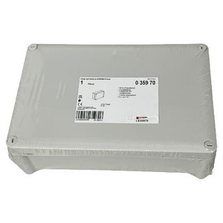 LEGRAND, Enclosure, Polypropylene plastic, Grey, Weather resistant, IP55 rated, 270(L) x 170(W) x 86(D)mm,