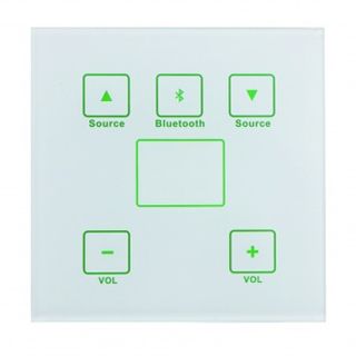 CMX, Remote Volume control, Single Zone control ,(4 Max), Volume and Source control, Source indicator, Built-in Bluetooth, RJ45 connection, powered by amplifier, up to 200m