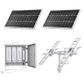 TP LINK, Solar Power CCTV Base Package, 2x 90W Solar Panel, 3x 30Ah Lithium Battery, Adj. Angle for Solar Panel, Multiple mounting options for cameras, Output 12.6V, IP66, Pole mounted, CAMERA NOT INC
