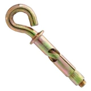 RAMSET, Anchor, Dynabolt hook bolt type, 40mm (L), 8mm hole dia, Suits M6 thread size,