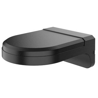 HIKVISION, Wall mount camera bracket, Metal, Black, suits 130mm Hikvision & Hilook turret & dome cameras, 130mm x 164mm x 77mm.