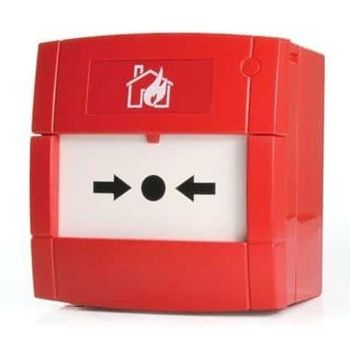 KAC, Break glass, Red with fire symbol, Indoor, Double pole,