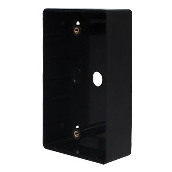 ULTRA ACCESS, Black plastic back box, 70x115mm,