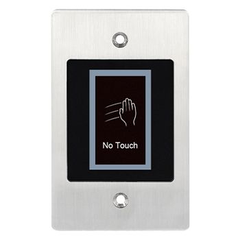 ULTRA ACCESS, Proximity Exit button, Low profile mount, 3-15cm distance, Blue standby - Green active, Delay, 5/10/toggle, IP66, 10-24V DC