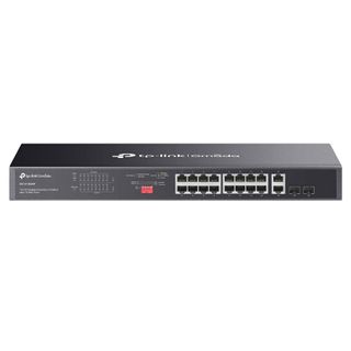 TP LINK, 18-Port Gigabit Rackmount Switch With 16 PoE+ & 2 SFP Slots 250W