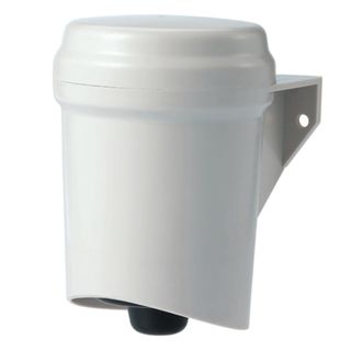 QLIGHT, Wall mount smart horn, Grey colour, 100dB Max, 30 pre-recorded sounds, Binary or Bit input, IP65, 850mA, 12-24V DC