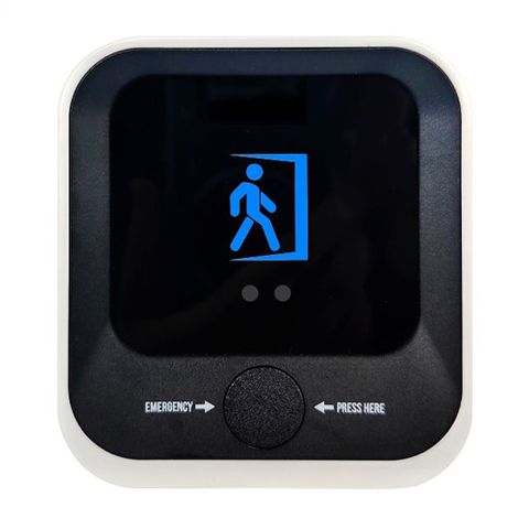 ULTRA ACCESS, Switch plate, Surface, Touchless, Green when activated, Size 96W x 105L x 25Dmm, N/O and N/C contacts, 0-30s open time, 12-24V DC,