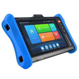ULTRA, UHD IPC Test monitor, 8" retina HD touch screen, 8K HD-IP (ONVIF, Hik, Dahua, etc), H.264/H.265, IP discovery, RSTP, 5MP AHD, 8MP TVI, 4K EX-SDI, HDMI input, Analogue, Wi-Fi connection, RJ-45,