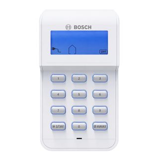 BOSCH, Solution 2000, 3000 & 4000, Key pad, LCD, 8 Zone, White, Touch tone & backlit keys, Suits Solution 2000, 3000 & 4000 panels,