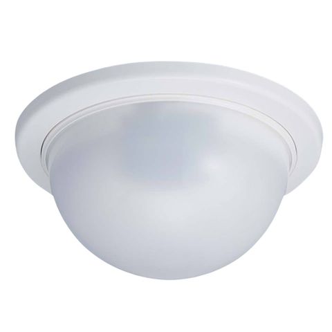TAKEX, Detector, PIR, Ceiling mount, Pet tolerant, 84deg wide angle 14m coverage, 6m max mount height, Mirror optics, Adjustable sensitivity, N/O and N/C contacts, 7-30V DC, 8mA,