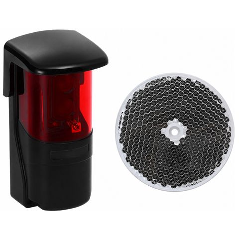 ULTRA DETECTION, Photoelectric beam, Retro reflective, Long range 15m,  IP-66, 12 - 24V AC/DC,