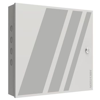 HIKVISION, 2 Door Network access controller, Up to 126 Doors, Up to 100,000 users, 2x Wiegand inputs, 2x relay outputs, Fire input, 600,000 User events, Web Browser programmed, RJ45, WiFi, 12V DC,