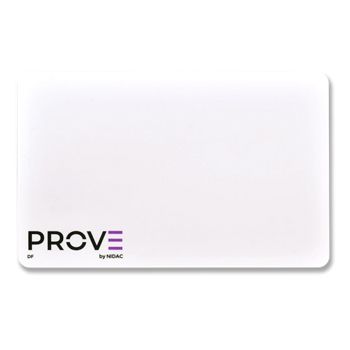 NIDAC (Prove), Prox ISO card, read only, Compatible with Prove and Presco RFID readers, Preprogrammed with Wiegand and Presco format, Dual Frequency EM and MIFARE CLASSIC EV1