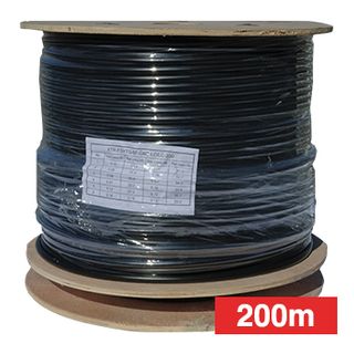 XTENDR, Fibre, Pre-Terminated lead, Loose tube outdoor, 6 Fibre, Multimode, OM3, LC-LC, 200m,