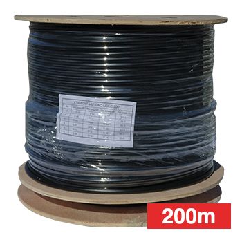 XTENDR, Fibre, Pre-Terminated lead, Loose tube outdoor, 6 Fibre, Multimode, OM3, LC-LC, 200m,