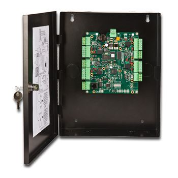 KERI, NXT series, Network proximity controller, Keri NXT format, 4 door capable, Connects to TCP/IP network, Uses RS485 secure readers, Up to 50000 users, 10000 event buffer, 10-14V DC 650mA
