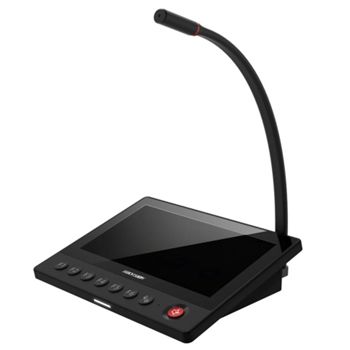 HIKVISION, Tabletop condenser Network microphone, For speech use, Cardioid polar pattern, 390mm gooseneck length, POE Powered, not PTT,