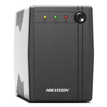 HIKVISION, Compact Series, 1000 VA (600 Watts) True line interactive UPS, Power filtering (lightning and surge protection), short circuit/overload protection, AC to DC less than 10ms, 220-240V AC,