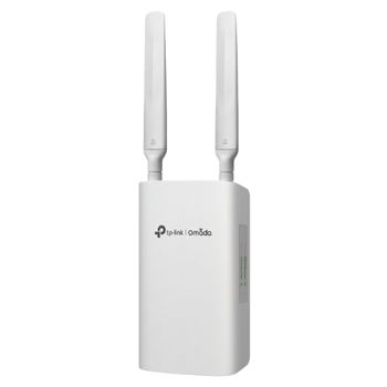 TP LINK, OMADA, Indoor/Outdoor gateway, 4G Router, AX3000 Wi-Fi 6 2402 Mbps @5GHz, 574 Mbps @2.4GHz, 3x Gigabit WAN/LAN ports, Indoor/Outdoor, IP55, Nano SIM, 12V DC 2A or POE,