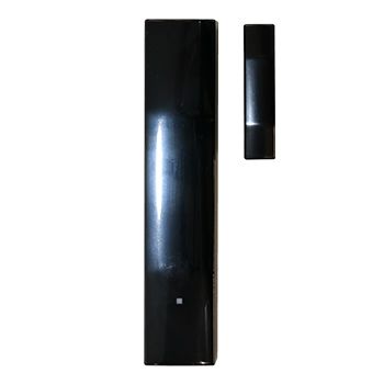 DIGIFLEX, Wireless reed switch with external input & shock sensor, For doors/windows, Surface mount, Black, Solution 6000, REQ. PANEL FIRMWARE V2.53.18, Suits RF120, RF121 Receivers