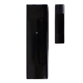 DIGIFLEX, Wireless reed switch with external input, For doors/windows, Surface mount, Black, Suits RF120 & RF121 receivers & Sol 6000, 433MHz, REQ. PANEL FIRMWARE V2.53.18