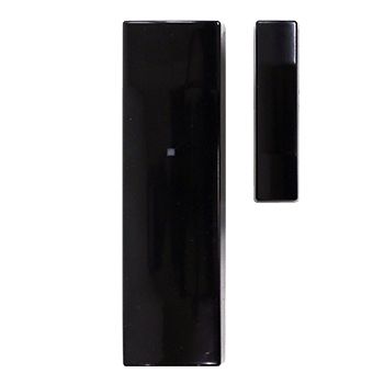 DIGIFLEX, Wireless reed switch with external input, For doors/windows, Surface mount, Black, Suits RF120 & RF121 receivers & Sol 6000, 433MHz, REQ. PANEL FIRMWARE V2.53.18