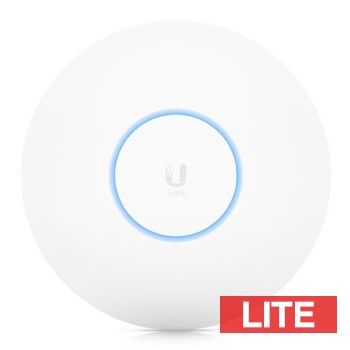 Ubiquiti U7 Lite,Compact, Ceiling-mounted WiFi 7 AP, 4 Spatial Streams,2.5 GbE Uplink,115 m² Coverage,200+ Connected Devices,**No POE Injector Included MUST USE 48V INJECTOR**
