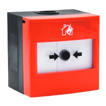 STI, Break glass, Red, IP67 weather resistant, Double pole,