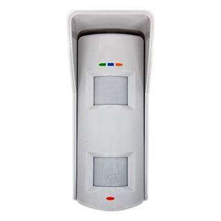 HIKVISION, Detector, Dual tech, Outdoor, Wireless 4332MHz, Pet friendly up to 10kg, Blue Wave technology, Auto sensitivity, Triple microwave bands, 10m x 90 degrees coverage,