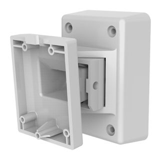 HIKVISION, Wall bracket to suit Hikvision XD outdoor detectors, Allows up to 45 degrees left or right movement, Up and down adjustment,