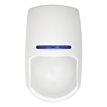 HIKVISION, Detector, Dual tech, PIR plus microwave, Blue Wave technology, Supports creep protection, Auto sensitivity, Digital temperature compensation, 15 x 15m coverage,