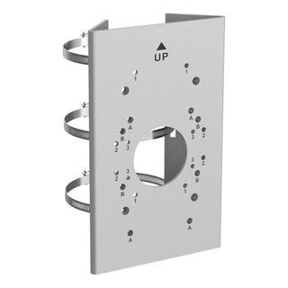 HIKVISION, 316L Stainless Steel Pole Mount Bracket