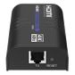 XTENDR, HDMI over IP Transmitter, 4K@60Hz, 120m over 1GB IP, HDMI loop out TX, HDCP2.2,1.4, Instant Preview, 5V DC-2A,