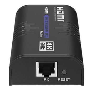XTENDR, HDMI over IP Receiver, 4K@60Hz, 120m over 1GB IP, HDCP2.2,1.4, Instant Preview, 5V DC-2A,