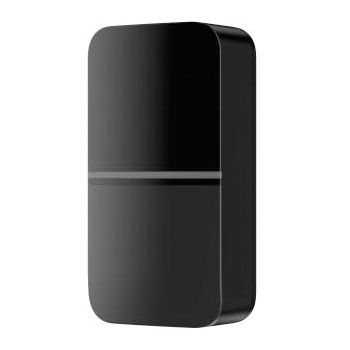 HIKVISION, Detector, Black, Dual tech PIR, Anti Masking, Pet friendly up to 30kg, Auto sensitivity, 3D optics with creep zone, 52 zones, 18 x 18m coverage