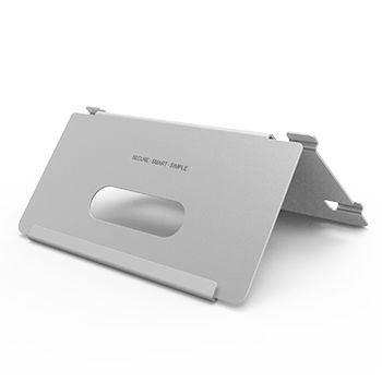 HIKVISION, Intercom, Gen 2, Desk mount stand for DS-KH6320/DS-KH8520 room stations. Aluminium, Silver,