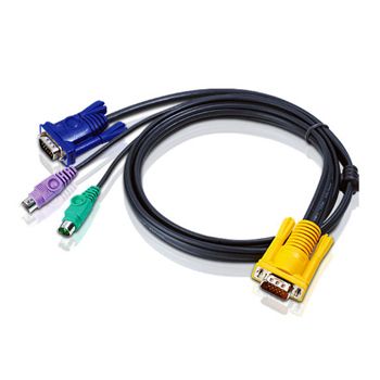 ATEN, KVM Lead, PS/2, VGA, Suits CS7xE and CS13xx, 1.8m,