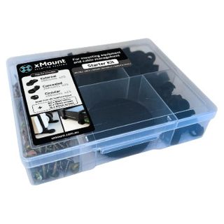 XMOUNT, xm6,STARTER KIT includes 25 each of concealed, circular and external 75 screws and 6m of 6mm velcro strip
