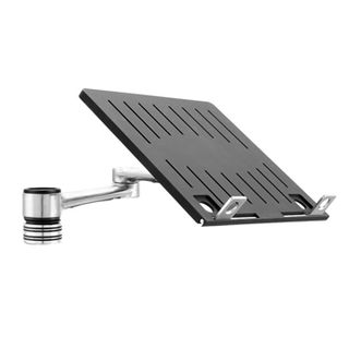 ATDEC, Visidec, Focus, Notebook tray accessory,  Polished, Supports Notebooks up to 18" (45cm), 8kg holding force, 25 deg angle, Ventilated,