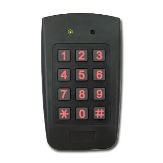 ROSSLARE, Keypad, Plastic body, 4x3 style, Standalone,  500 Users, Optical tamper switch, Lock and Aux outputs, Weather resistant, 12/24V AC/DC @ 135mA,